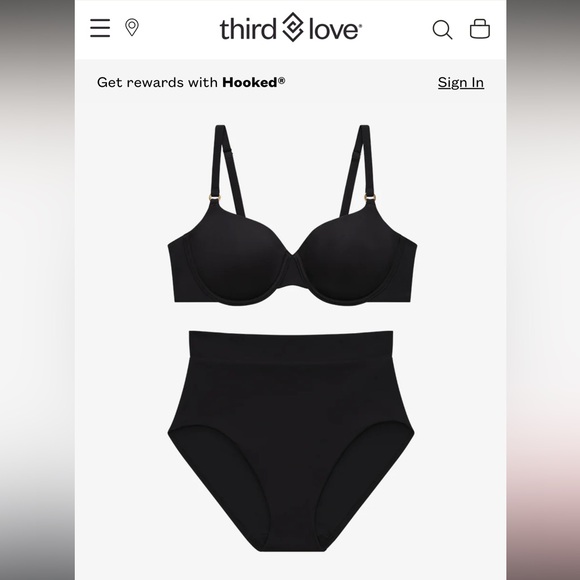 Third Love high waisted bikini set - Picture 6 of 9